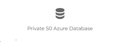 Private S0 Azure Database